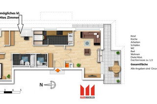 planimetria appartamento terrazza sul tetto