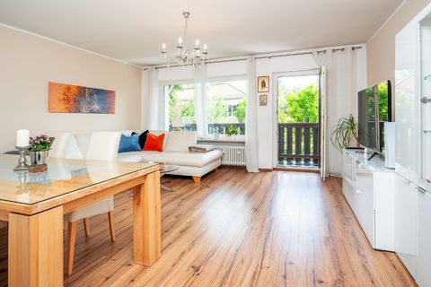 Modernisierte, lichtdurchflutete 3-Zimmer-WHG mit Balkon und Privatgarten!